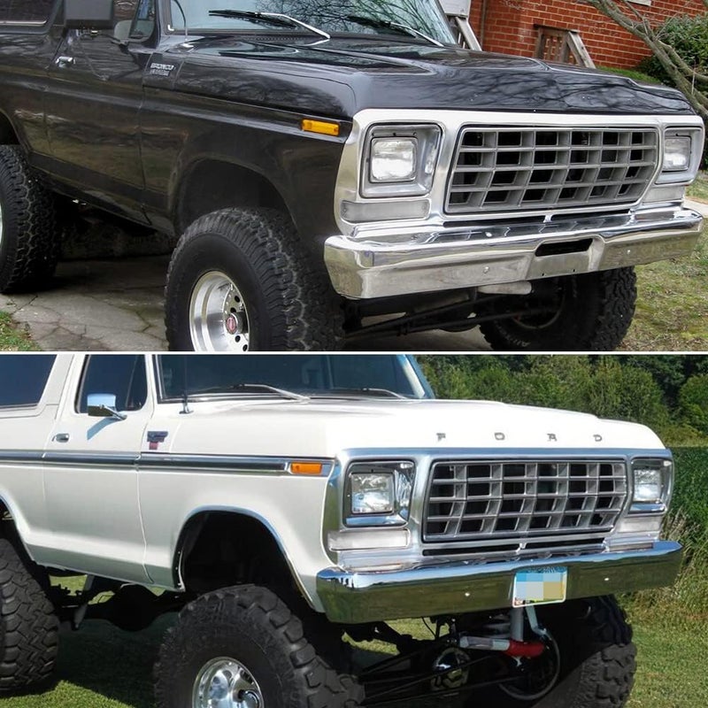 Tonsya For 1973-1979 Ford F-150 Trucks,1978-1979 Ford Bronco Front Corner Turn Signal Lights housing Clear Lens - Image 5